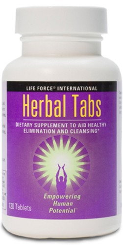 One Herbal Tabs natural constipation relief container