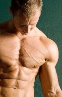 A photo of a bodybuilder