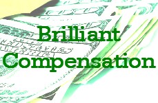 A button to let the visitor view a a streaming video presentation of 'Brilliant Compensation,' an explanation of the business structure of multi-level marketing by a university professor.