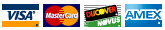 LiquidWholeFood.com accepts all credit cards