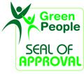 GreenPeople Seal of Approval is given to companies with high marks in environmental consciousness and social justice.
