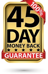 Life Force and LiquidWholeFood.com have a 45-day, 100% of the Product Price back guarantee