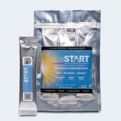 A package of 7 Vital Start powdered sticks