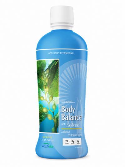 Bottle of Body Balance whole-food nutritional supplement