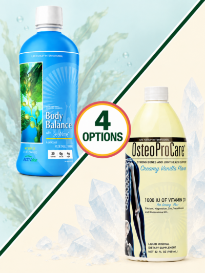 Body Balance and OsteoProCare make up the different Baseline Packs