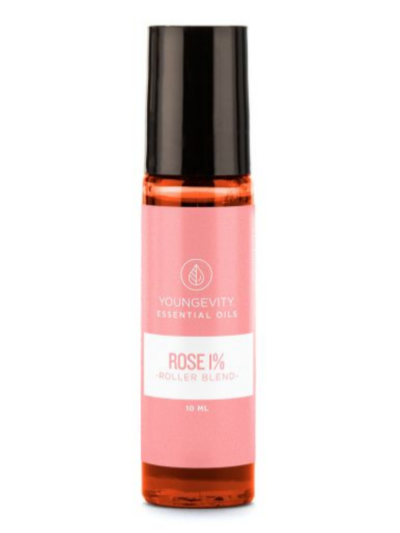 The roller bottle of Rose essential Oil